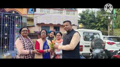 দেশপ্রাণ: কাঁথি পৌরসভার ১৭ নম্বর ওয়ার্ডে উন্নয়ন পাঁচালীর প্রচার কর্মসূচিতে উপস্থিত চেয়ারম্যান সুপ্রকাশ গিরি