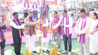 অমরপুর: স্বামী বিবেকানন্দের জন্ম জয়ন্তীতে অমরপুর মন্ডল যুব মোর্চার উদ্যোগে টি-টোয়েন্টি ক্রিকেট টুর্নামেন্টে উপস্থিত দুই MLA