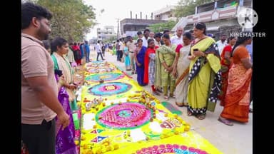 మధిర: సాయి ప్రభాత్ నగర్ లో వీక్షకులను ఆకట్టుకునేలా సంక్రాంతి ముగ్గుల పోటీలు : మంత్రి పొంగులేటి శ్రీనివాస రెడ్డి