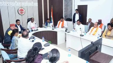 हरदा: जिले की पेयजल योजनाओं का जनप्रतिनिधियों की उपस्थिति में परीक्षण करें: केंद्रीय राज्य मंत्री उइके का अधिकारियों को निर्देश