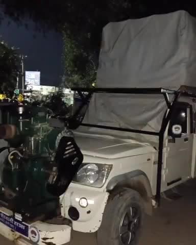 जायल: जायल पुलिस ने तेज आवाज में डीजे बजाकर ध्वनि प्रदूषण करने पर डीजे वाहन किया ज़ब्त