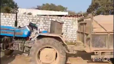 बैराड़: अवैध रेत परिवहन पर प्रशासन की कार्रवाई, ट्रैक्टर-ट्रॉली जब्त