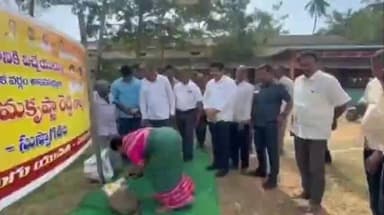 పెదపూడిలో రూ.1.30 కోట్లతో అభివృద్ధి పనులు: ఎమ్మెల్యే నల్లమిల్లి రామకృష్ణారెడ్డి