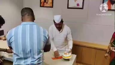 आंबेगाव: जनसेवक रमेशभाऊ येवले यांचा वाढदिवस तोरणा शिवसेना जनसंपर्क कार्यालय येथे मोठ्या उत्साहात