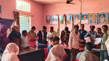 बासोदा: ग्राम दाऊद में 'धरती आबा अभियान' के तहत जाति प्रमाण पत्र वितरित किए गए