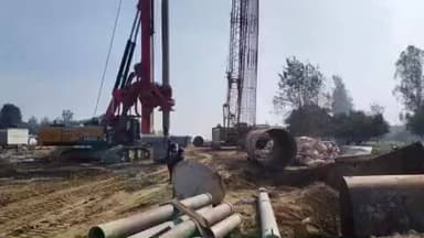 सोहावल: सोहावल तहसील क्षेत्र से गुजर रही रिंगरोड पर पिलर का काम हुआ तेज, कई ज़िलों को जोड़ेगी रिंग रोड