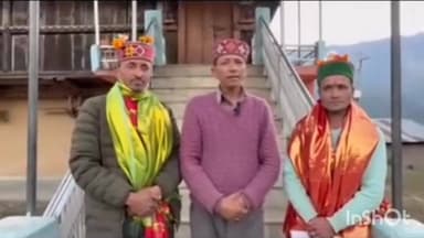 सैंज: जठानी में बड़ा देवता के परिसर में माता फुँगनी व देवता से की बारिश की गुहार