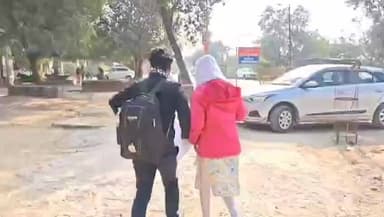 महोबा: एसपी कार्यालय पहुंचे प्रेमी जोड़े काजल और रवि ने सुरक्षा की गुहार लगाई, धमकियों से हैं परेशान