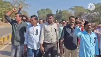 బెల్లంపల్లి: బెల్లంపల్లి ఎమ్మెల్యే క్యాంప్ కార్యాలయం ఎదుట జర్నలిస్టుల ధర్నా