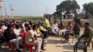 हरनौत: तेलमर थाना परिसर में शांति समिति की बैठक आयोजित की गई