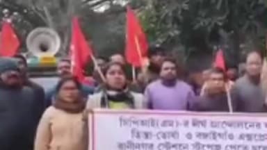 রাজগঞ্জ: আন্দোলনের জয়ে রাণীনগর স্টেশনে ফিরল এক্সপ্রেসের স্টপেজ, সিপিআই(এম)-এর মিছিল ও সভা