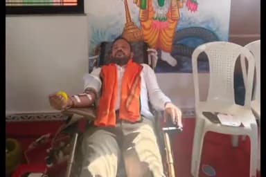 रामटेक: रामाळेश्वर मंदिर रामटेक येथे जीवनदान महाकुंभ - 2026 अंतर्गत रक्तदान शिबिर संपन्न