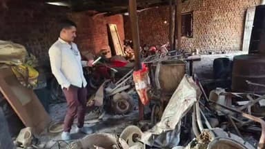 सीतामऊ: पोरवाल मांगलिक भवन के पीछे आरा मशीन से भंगार चोरी, सीसीटीवी में कैद