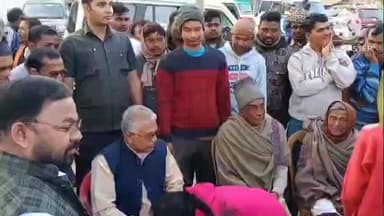 সাঁকরাইল: বিজেপি নেতা দিলীপ ঘোষ ফের সক্রিয় রাজনীতিতে,বনপুরাতে চায়ে পে চর্চার মধ্য দিয়ে জনসংযোগ