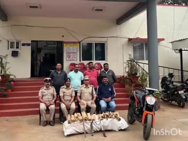 ಚಿಕ್ಕಮಗಳೂರು: ಶ್ರೀಗಂಧದ ಮರ ಕಳ್ಳತನ ಆರೋಪಿಗಳನ್ನ ಬಂಧಿಸಿದ ಬಸವನಹಳ್ಳಿ ಠಾಣೆಯ ಪೊಲೀಸರು.!