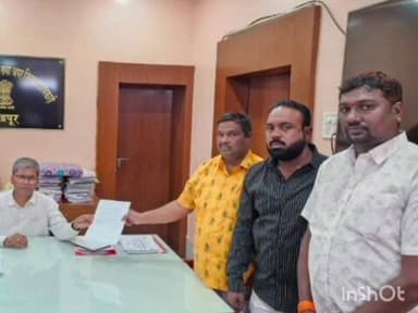 कोरपना: अल्ट्राटेक सिमेंट मुळे गडचंदूर मध्ये दुर्गंधीचा प्रश्न जिल्हाधिकाऱ्यांना निवेदन