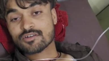 खंडवा नगर: चलती ट्रेन से गिरा युवक, गंभीर हालत में खंडवा जिला अस्पताल में भर्ती