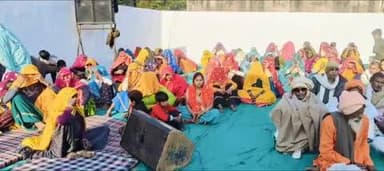 तिमावा ठाकुर जी मंदिर पर आयोजित एक दिवसीय सत्संग में सैकड़ों श्रद्धालुओं ने लिया धर्म लाभ