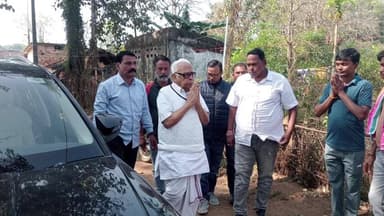 ବଲାଙ୍ଗୀର: ଶିରାବାହାଲ ଗ୍ରାମରେ ଅନୁଷ୍ଠିତ ଶିବ ମନ୍ଦିର ରତ୍ନ ମୁଦ କାର୍ଯ୍ୟକ୍ରମରେ ଅଂଶଗ୍ରହଣ କଲେ ପୂର୍ବତନ ଆଇନ ମନ୍ତ୍ରୀ