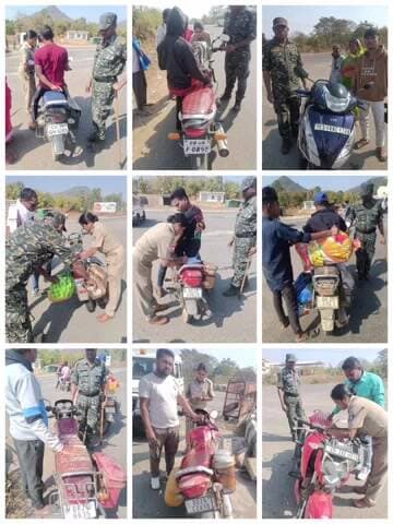 ନୂଆପଡା: ଲଖନା ଠାରେ ପରିବହନ ବିଭାଗ ଓ ପୋଲିସର ଯାନବାହାନ ଯାଞ୍ଚ,୧୦ ହଜାର ଟଙ୍କା ଜୋରିମାନା ଆଦାୟ