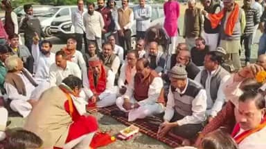 गोहरगंज: मंडीदीप में भव्य हिंदू सम्मेलन की तैयारी, दशहरा मैदान में भूमि पूजन और यज्ञ संपन्न