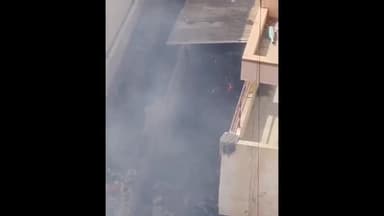 ಪಾವಗಡ: ಪುರಸಭೆ ಸಿಬ್ಬಂದಿ ನಿರ್ಲಕ್ಷ್ಯ ಪಟ್ಟಣದಲ್ಲಿ ಕಸಕ್ಕೆ ಬೆಂಕಿ, ಜನರ ಆಕ್ರೋಶ