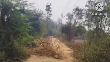 મહેમદાવાદ: ખેડાના ચાંદણાથી ખોડીયારપુરા માર્ગ દાદાગીરી કરી બંધ કરાતાં રોષ