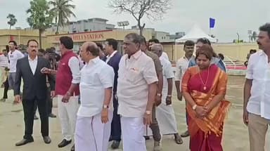 திருப்போரூர்: கோவளத்தில் ஹெலிகாப்டர் சவாரியை அமைச்சர் தா.மோ.அன்பரசன் துவங்கி வைத்தார்