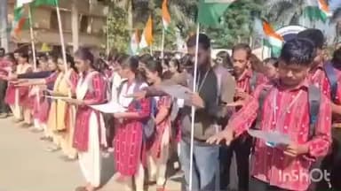 ସମ୍ବଲପୁର ମ୍ୟୁନିସିପାଲଟି: ସମ୍ବଲପୁର ଗଙ୍ଗାଧର ମେହେର ବିଶ୍ୱବିଦ୍ୟାଳୟରେ ବନ୍ଦେ ମାତରମ ସାମୁହିକ ଗାନ କାର୍ଯ୍ୟକ୍ରମ ଅନୁଷ୍ଠିତ