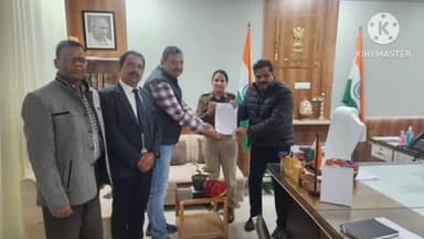 लाडनूं: लाडनूं में शहीद स्मारक के लिए जिला कलेक्टर ने भूमि आवंटन का पट्टा किया