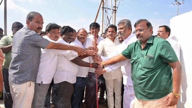 ಬಳ್ಳಾರಿ: ನಗರದ 5ನೇ ವಾರ್ಡಿನಲ್ಲಿ ನೂತನ ರಸ್ತೆ ಅಭಿವೃದ್ಧಿ ಕಾಮಗಾರಿ ಚಾಲನೆ ನೀಡಿದ ಶಾಸಕ ನಾರಾ ಭರತ್ ರೆಡ್ಡಿ