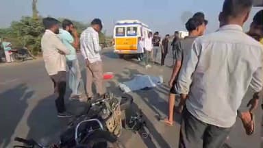 માંડવી: તડકેશ્વર ગામે અજાણ્યા વાહને બાઈકને ઉડાડી,એકનું મોત થયું