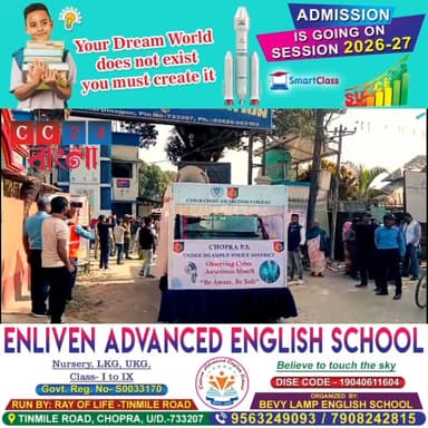 চোপড়া থানার উদ্যোগে সাইবার সচেতনতা মাস পালন উপলক্ষে চলছে নানান ধরনের সচেতনতা শিবির