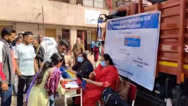 સાગબારા: સાગબારા ખાતે અંધજન મંડળ અમદાવાદ દ્વારા સ્વરોજગારના સાધનોનો વિતરણ કાર્યક્રમ યોજાયો