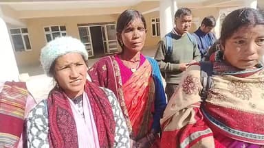 #नानघाट जल परियोजना में रिसाव से भड़के #खंड मल्ला के #ग्रामीण, #पौड़ी की #सप्लाई रोकने का ऐलान