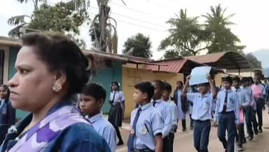 दंतेवाड़ा: किरन्दुल कन्या उच्चत्तर माध्यमिक विद्यालय में मनाया गया युवा दिवस