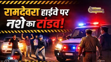 रामदेवरा हाईवे पर नशे में युवकों का तांडव, मचा हड़कंप
#ramdevranews #JaisalmerNews #HighwayChaos #DrunkDriving
#Rajas...