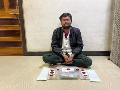 ટંકારા: ટંકારામાં રહેણાંક મકાનમાંથી મેફેડ્રોન પાવડરના જથ્થા સાથે એક ઈસમ ઝડપાયો; 2.84 લાખનો મુદ્દામાલ જપ્ત