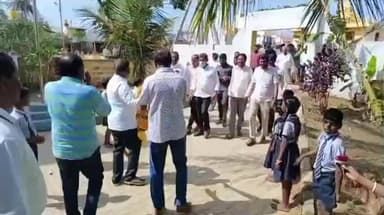 ಮಾಗಡಿ: ಗಟ್ಟೀಪುರ ಗ್ರಾಮದಲ್ಲಿ ಸರ್ಕಾರಿ ಶಾಲಾ ಕೊಠಡಿಗಳ ನಿರ್ಮಾಣಕ್ಕೆ ಬಾಲಕೃಷ್ಣ ಗುದ್ದಲಿ ಪೂಜೆ