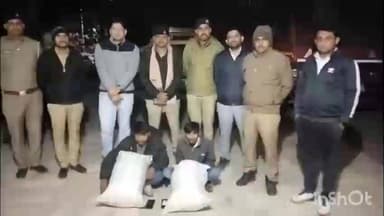 અમીરગઢ: અમીરગઢ ચેકપોસ્ટ ખાતેથી ₹8,00,000 ઉપરાંતના 16 કિલો ગાંજા સાથે બે લોકો ઝડપાયા