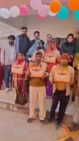 जसराना: जसराना ब्लॉक में मुख्यमंत्री आवास योजना के तहत 150 लाभार्थियों को प्रदान किए गए प्रमाण पत्र