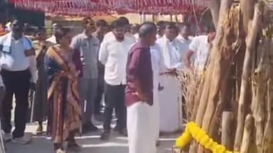 పుట్టపర్తి ఎస్పీ కార్యాలయంలో సంక్రాంతి వేడుకలు