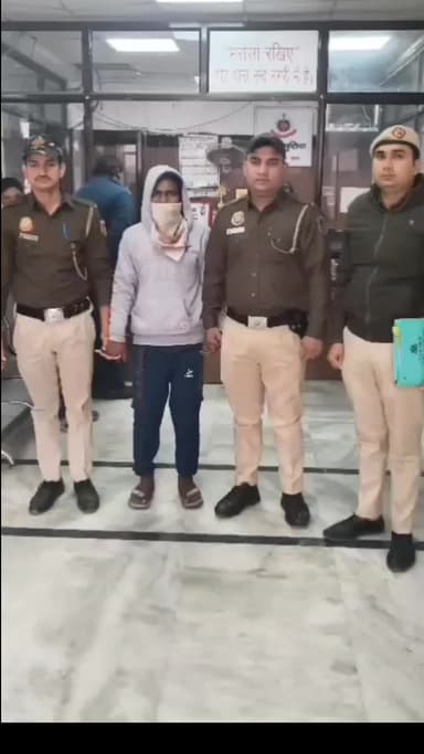 शाहदरा: नंद नगरी थाना पुलिस ने एक कुख्यात बदमाश को किया गिरफ्तार, अवैध हथियार बरामद