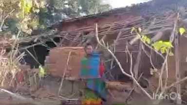 कामडारा: कोंसा पंचायत क्षेत्र के गांवों में जंगली हाथी ने तीन मकान तोड़े, वनकर्मियों को दी जानकारी