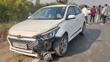 નસવાડી: કલેડીયા પાસે બાઈક અને i20 કાર વચ્ચે અકસ્માત સર્જાયો.