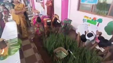 காரைக்குடி: காரைக்குடி தனியார் பள்ளியில் “மகரிஷி கிராம பொங்கல்” விழா கோலாகலம்