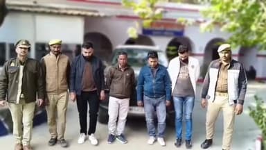 तालबेहट: कोतवाली पुलिस ने Lucc चिटफंड में करोड़ों रुपये की ठगी करने वाले 4 अभियुक्तों को गिरफ्तार किया, ₹35 लाख की कार बरामद