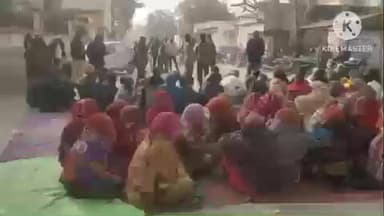 मकराना: कालवा बाईपास पर 7 वर्षीय बच्चे पर लोहे का गेट गिरने से हुई दर्दनाक मौत, चिकित्सालय के बाहर धरना