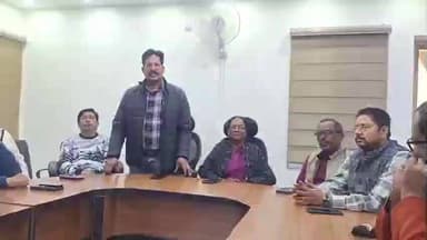 सिमडेगा: भारतीय जनता पार्टी सिमडेगा ने सर्किट हाउस में पत्रकारों के साथ मकर संक्रांति मिलन कार्यक्रम का किया आयोजन