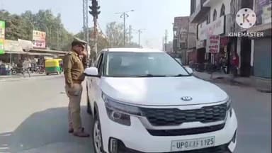 मैनपुरी: एसपी के निर्देशन पर यातायात पुलिस ने चलाया वाहन चेकिंग अभियान, 385 चालान काटकर ₹5,40,000 का वसूला जुर्माना
